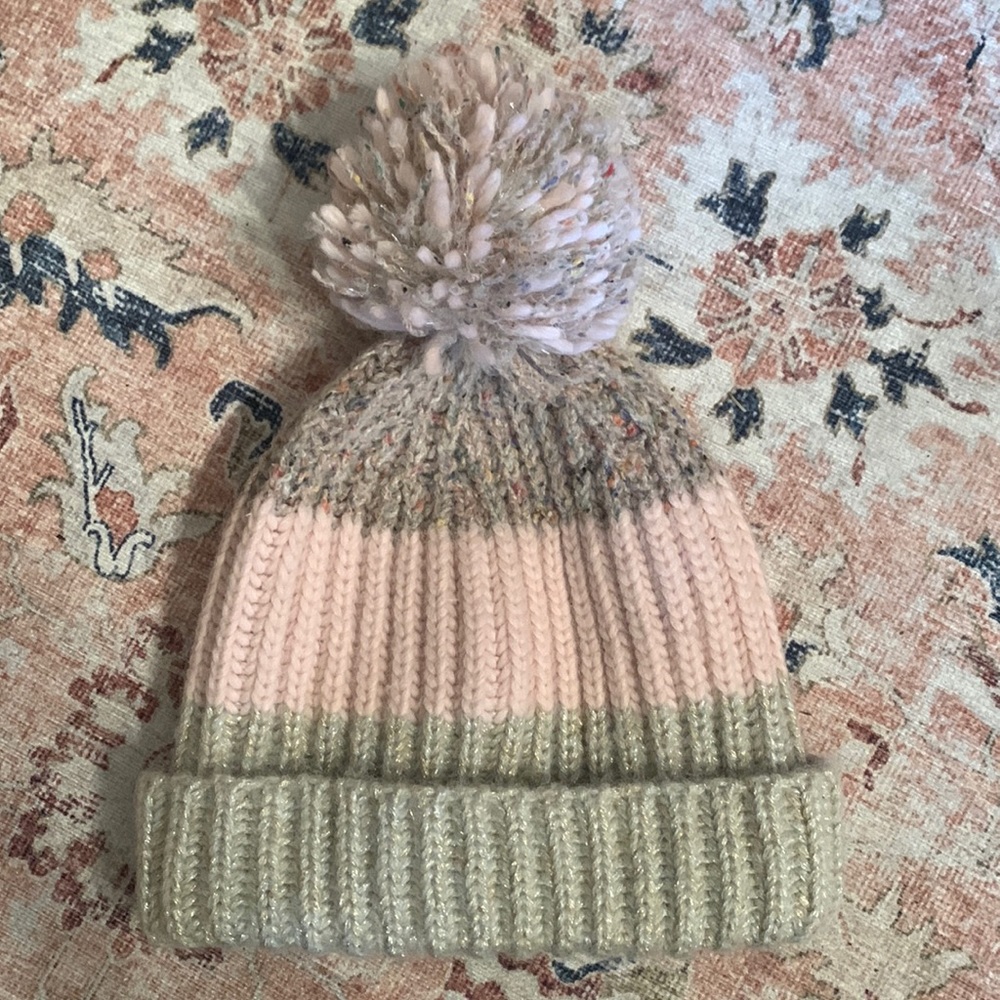 J Crew Winter Pom Hat